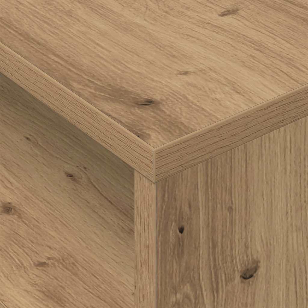 vidaXL Beistelltisch Artisan-Eiche 40,5 x 40 x 45 cm Holzwerkstoff