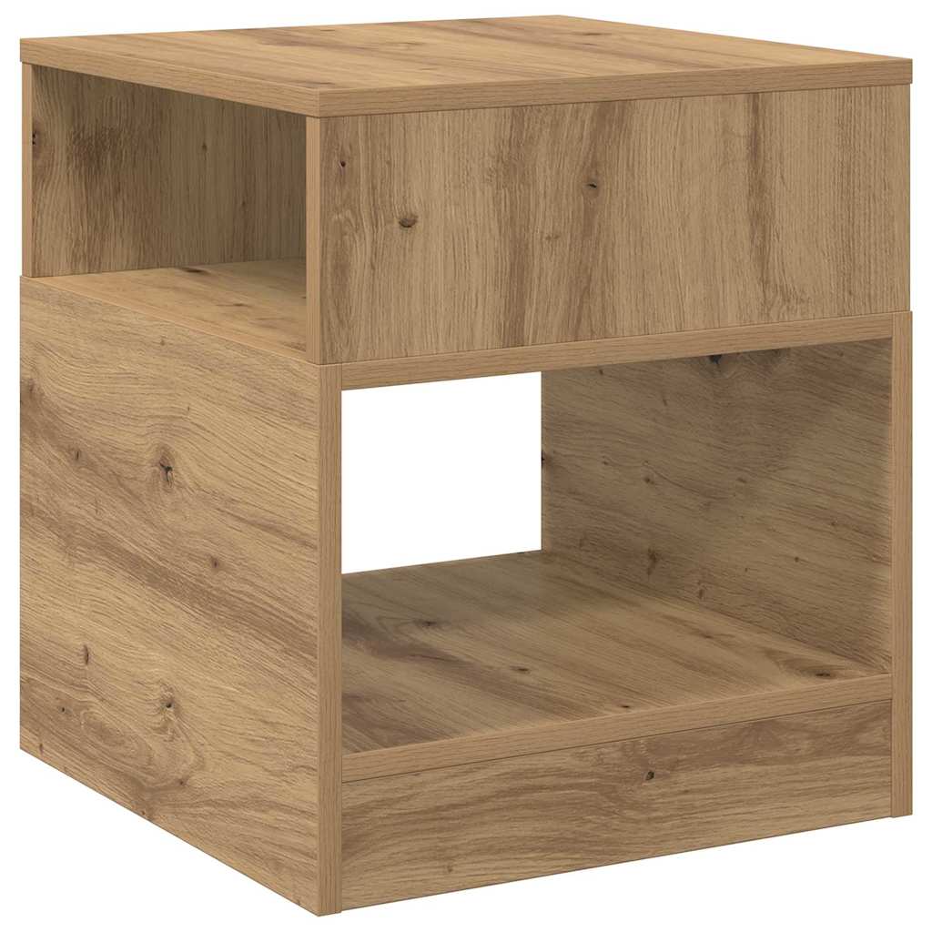 vidaXL Beistelltisch Artisan-Eiche 40,5 x 40 x 45 cm Holzwerkstoff