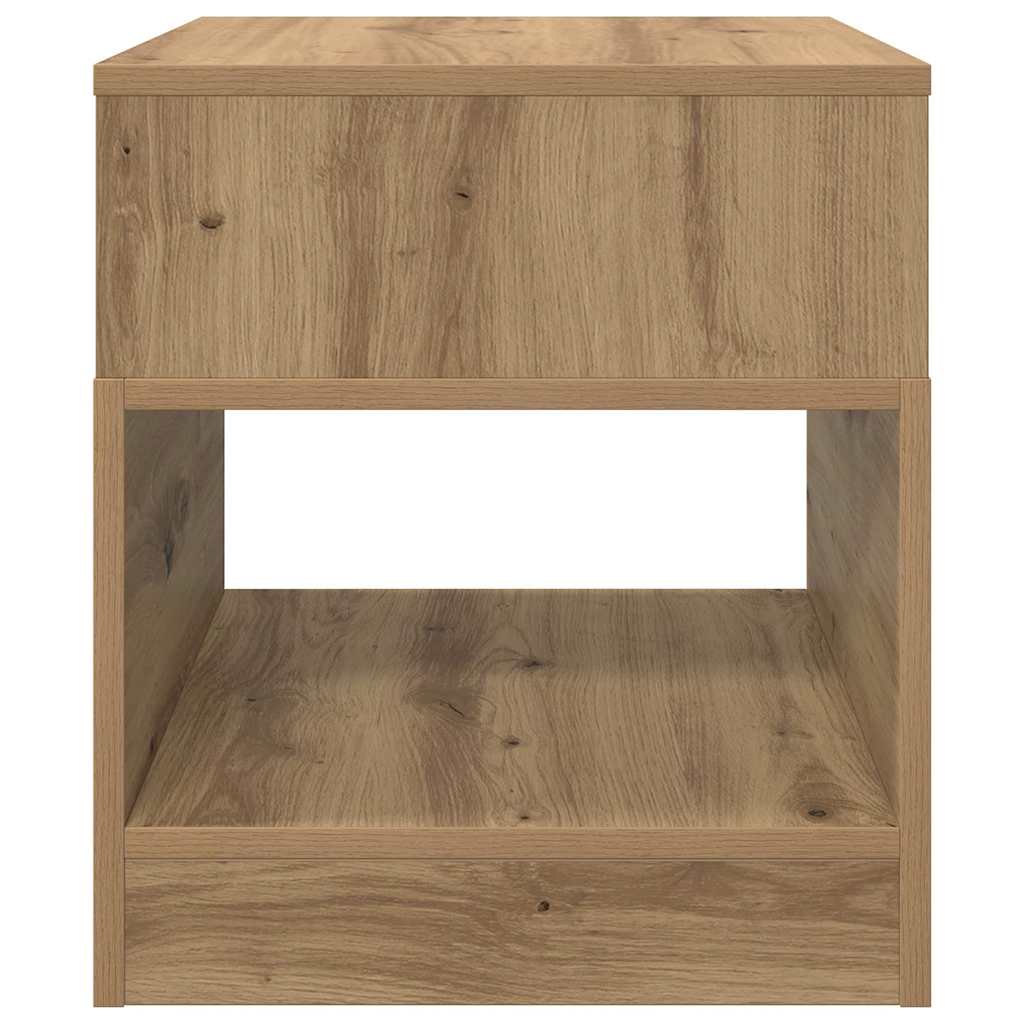 vidaXL Beistelltisch Artisan-Eiche 40,5 x 40 x 45 cm Holzwerkstoff