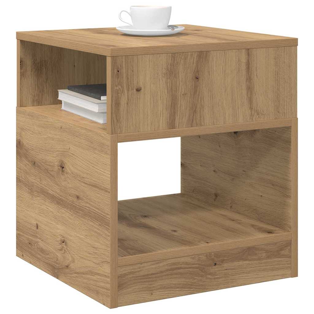 vidaXL Beistelltisch Artisan-Eiche 40,5 x 40 x 45 cm Holzwerkstoff