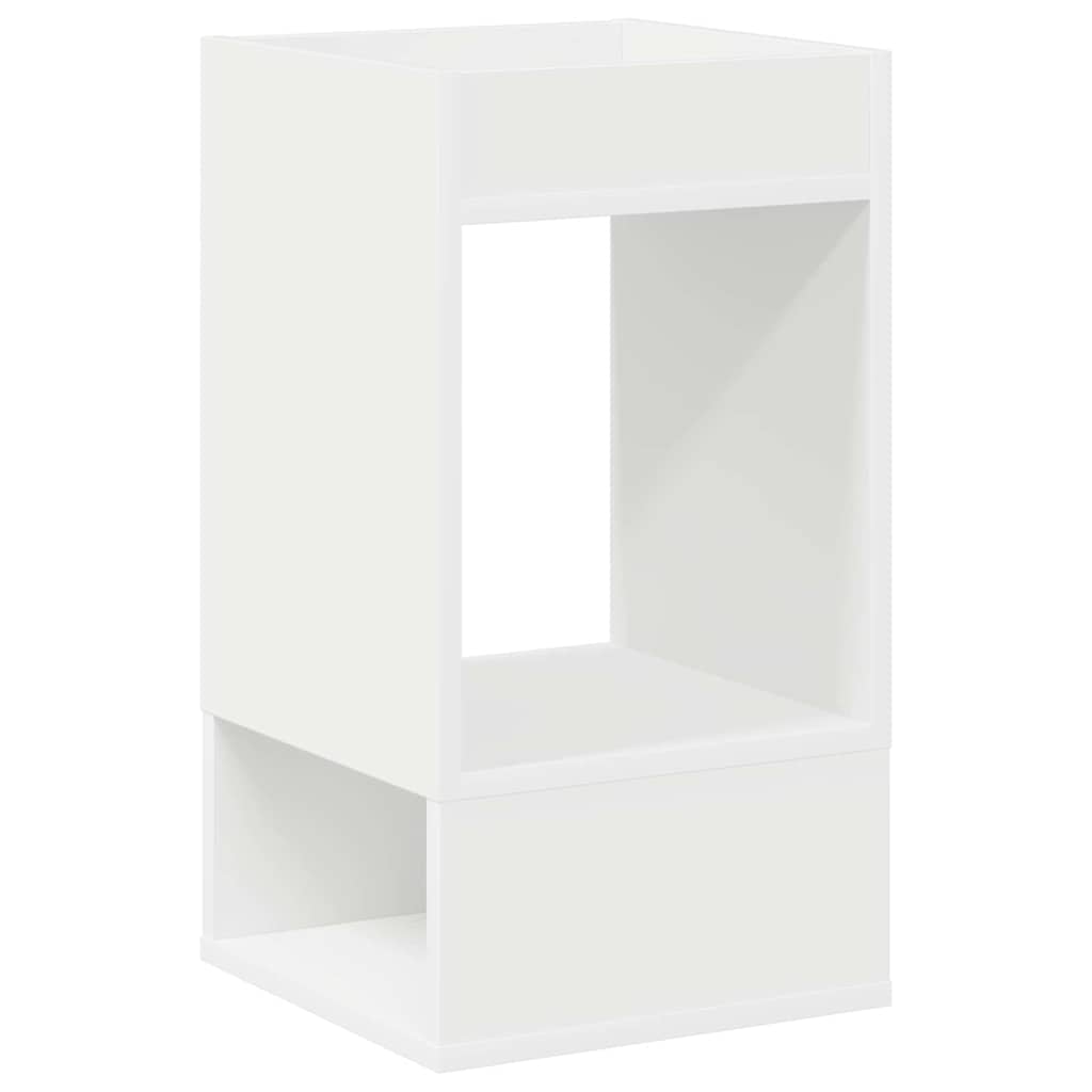 vidaXL Beistelltisch Weiß 30 x 30 x 56 cm Holzwerkstoff