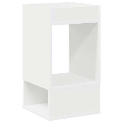 vidaXL Beistelltisch Weiß 30 x 30 x 56 cm Holzwerkstoff