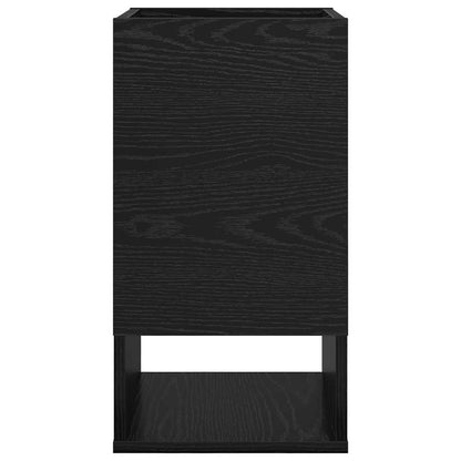 vidaXL Beistelltisch Schwarz Eichen-Optik 30 x 30 x 56 cm