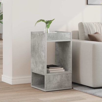 vidaXL Beistelltisch Beton Grau 30 x 30 x 56 cm Holzwerkstoff