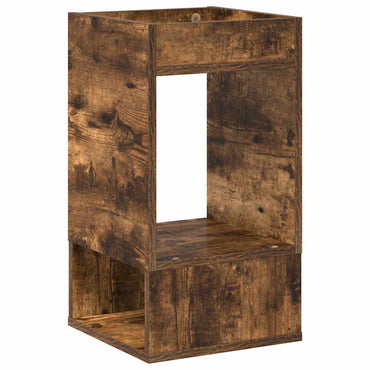 vidaXL Beistelltisch Geräucherte Eiche 30 x 30 x 56 cm Holzwerkstoff