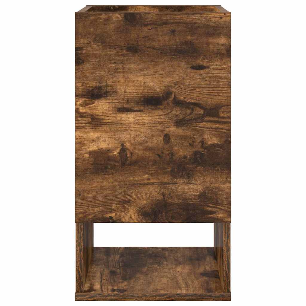 vidaXL Beistelltisch Geräucherte Eiche 30 x 30 x 56 cm Holzwerkstoff
