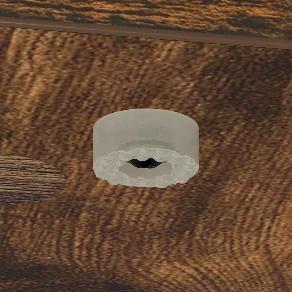 Beistelltisch 2 pcs Geräucherte Eiche 30 x 30 x 56 cm