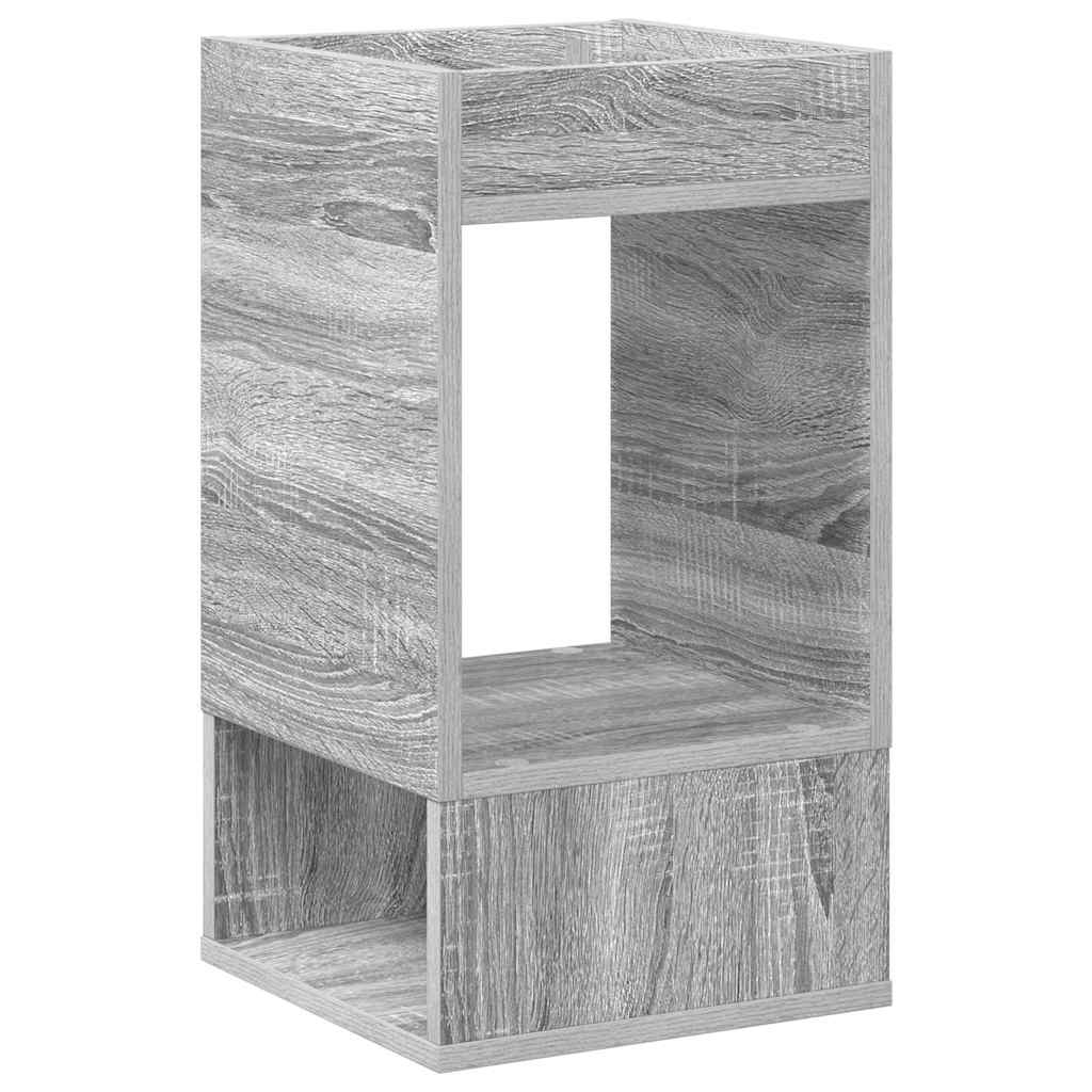 vidaXL Beistelltisch 2 pcs Graues Sonoma 30 x 30 x 56 cm Holzwerkstoff