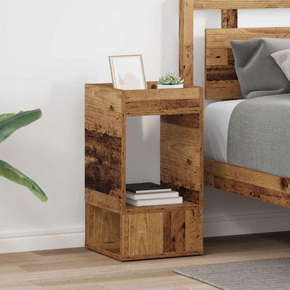 Beistelltisch 2 pcs Altholz 30 x 30 x 56 cm Holzwerkstoff