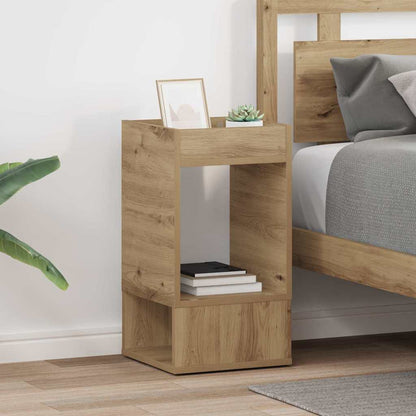 vidaXL Beistelltisch 2 pcs Artisan-Eiche 30 x 30 x 56 cm Holzwerkstoff