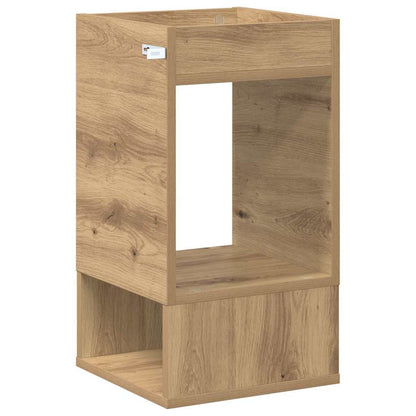 vidaXL Beistelltisch 2 pcs Artisan-Eiche 30 x 30 x 56 cm Holzwerkstoff