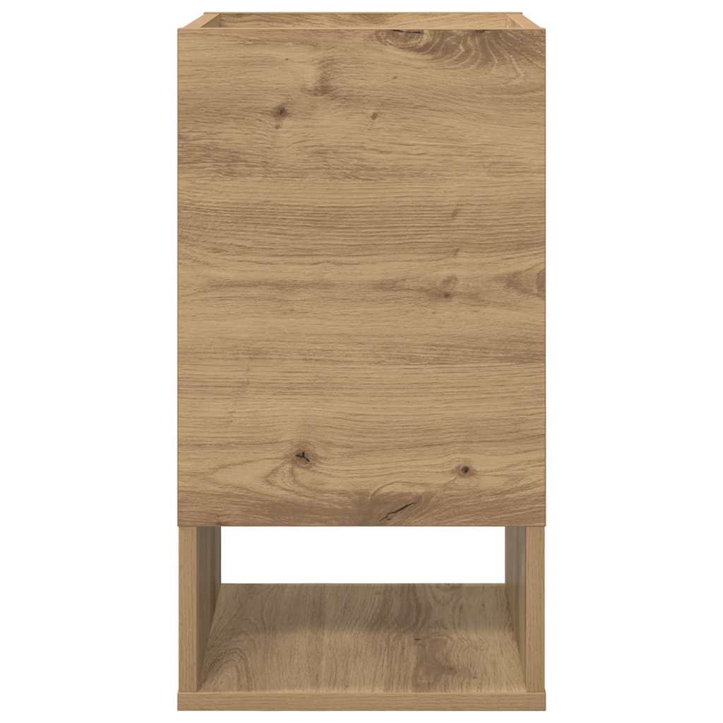vidaXL Beistelltisch 2 pcs Artisan-Eiche 30 x 30 x 56 cm Holzwerkstoff