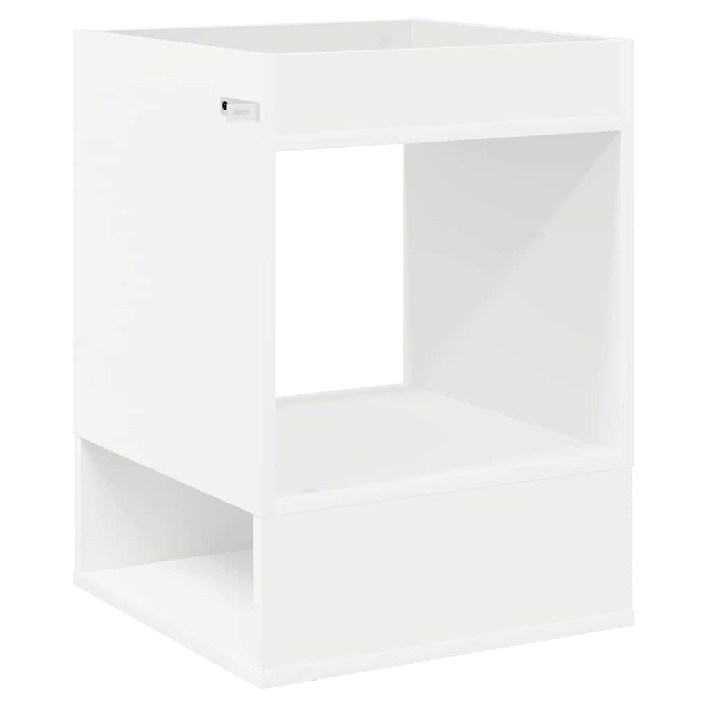 vidaXL Beistelltisch Weiß 40 x 40 x 56 cm Holzwerkstoff