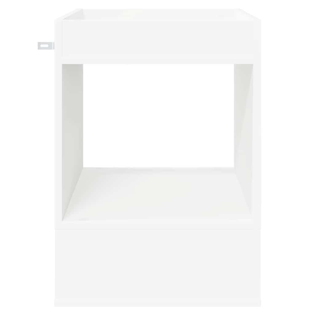 vidaXL Beistelltisch Weiß 40 x 40 x 56 cm Holzwerkstoff