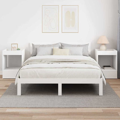 Beistelltisch 2 pcs Weiß 40 x 40 x 56 cm Holzwerkstoff