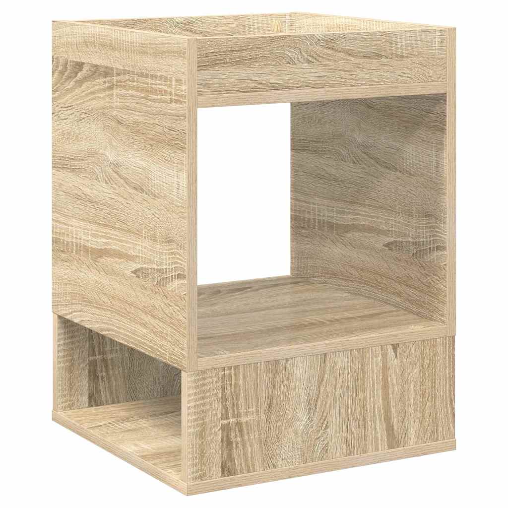 vidaXL Beistelltisch 2 pcs Sonoma-Eiche 40 x 40 x 56 cm Holzwerkstoff