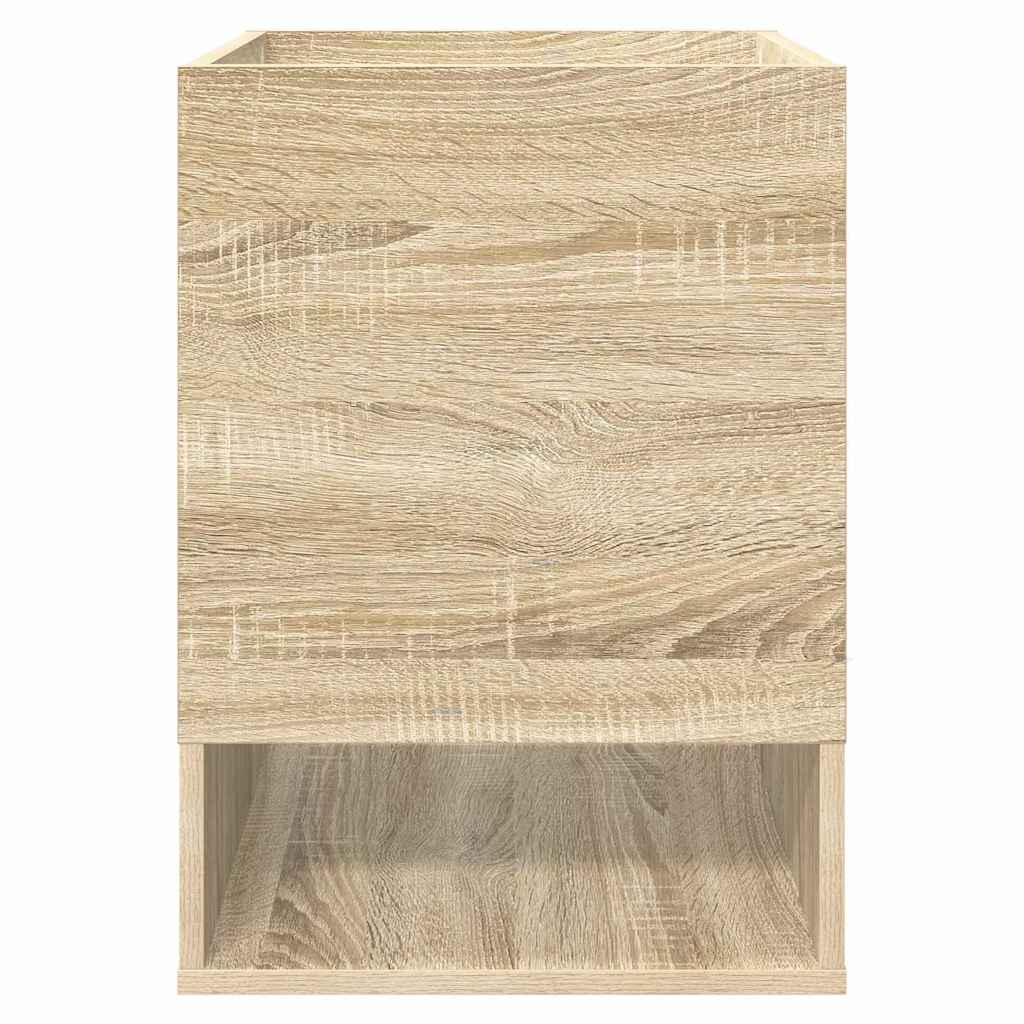 vidaXL Beistelltisch 2 pcs Sonoma-Eiche 40 x 40 x 56 cm Holzwerkstoff