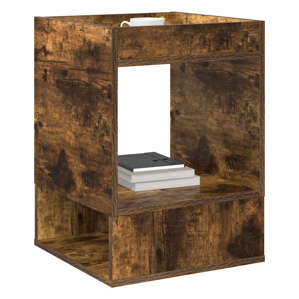 vidaXL Beistelltisch Geräucherte Eiche 40 x 40 x 56 cm Holzwerkstoff