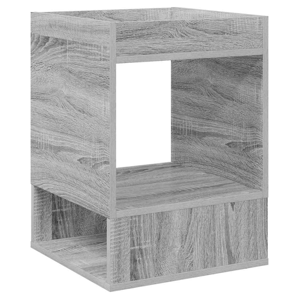 vidaXL Beistelltisch Graues Sonoma 40 x 40 x 56 cm Holzwerkstoff