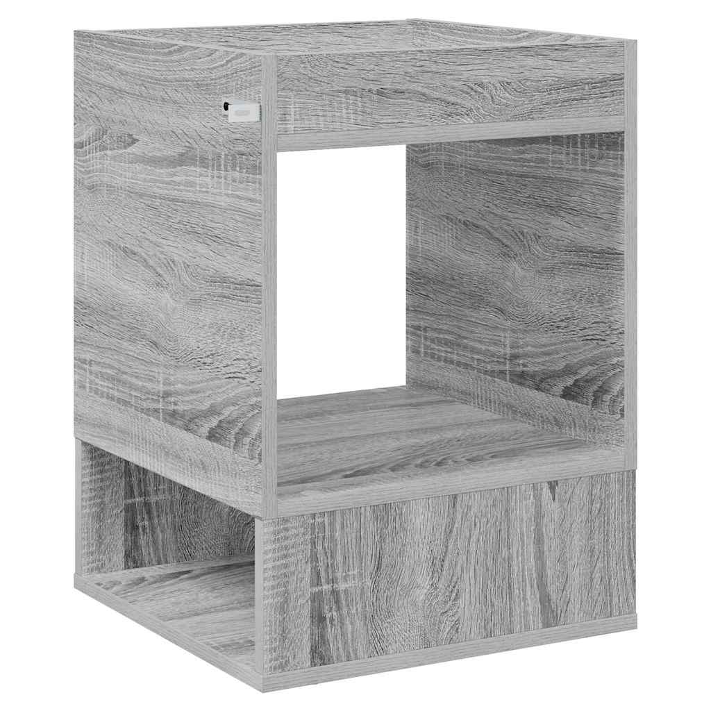 vidaXL Beistelltisch Graues Sonoma 40 x 40 x 56 cm Holzwerkstoff