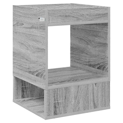 vidaXL Beistelltisch Graues Sonoma 40 x 40 x 56 cm Holzwerkstoff