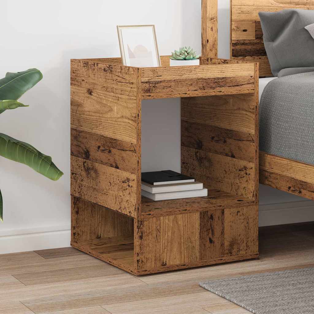 vidaXL Beistelltisch Altholz 40 x 40 x 56 cm Holzwerkstoff