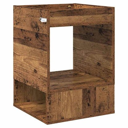 vidaXL Beistelltisch 2 pcs Altholz 40 x 40 x 56 cm Holzwerkstoff