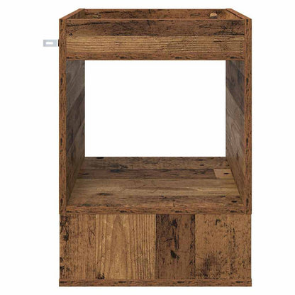 vidaXL Beistelltisch 2 pcs Altholz 40 x 40 x 56 cm Holzwerkstoff