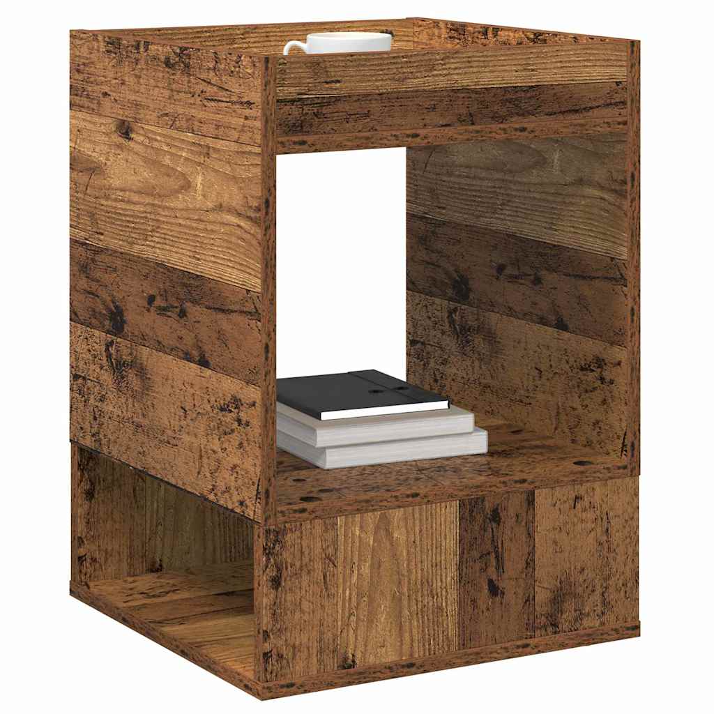 vidaXL Beistelltisch 2 pcs Altholz 40 x 40 x 56 cm Holzwerkstoff