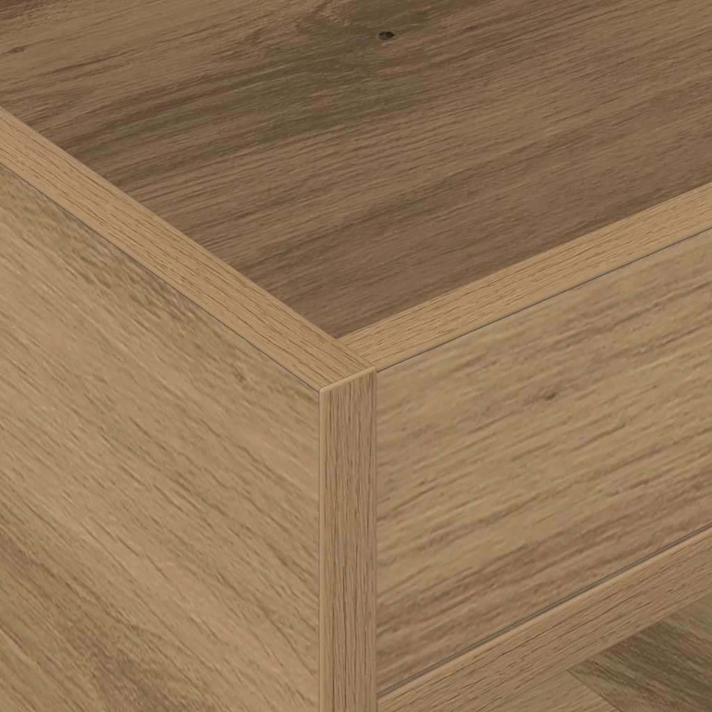 vidaXL Beistelltisch 2 pcs Artisan-Eiche 40 x 40 x 56 cm Holzwerkstoff