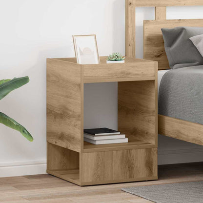 vidaXL Beistelltisch 2 pcs Artisan-Eiche 40 x 40 x 56 cm Holzwerkstoff