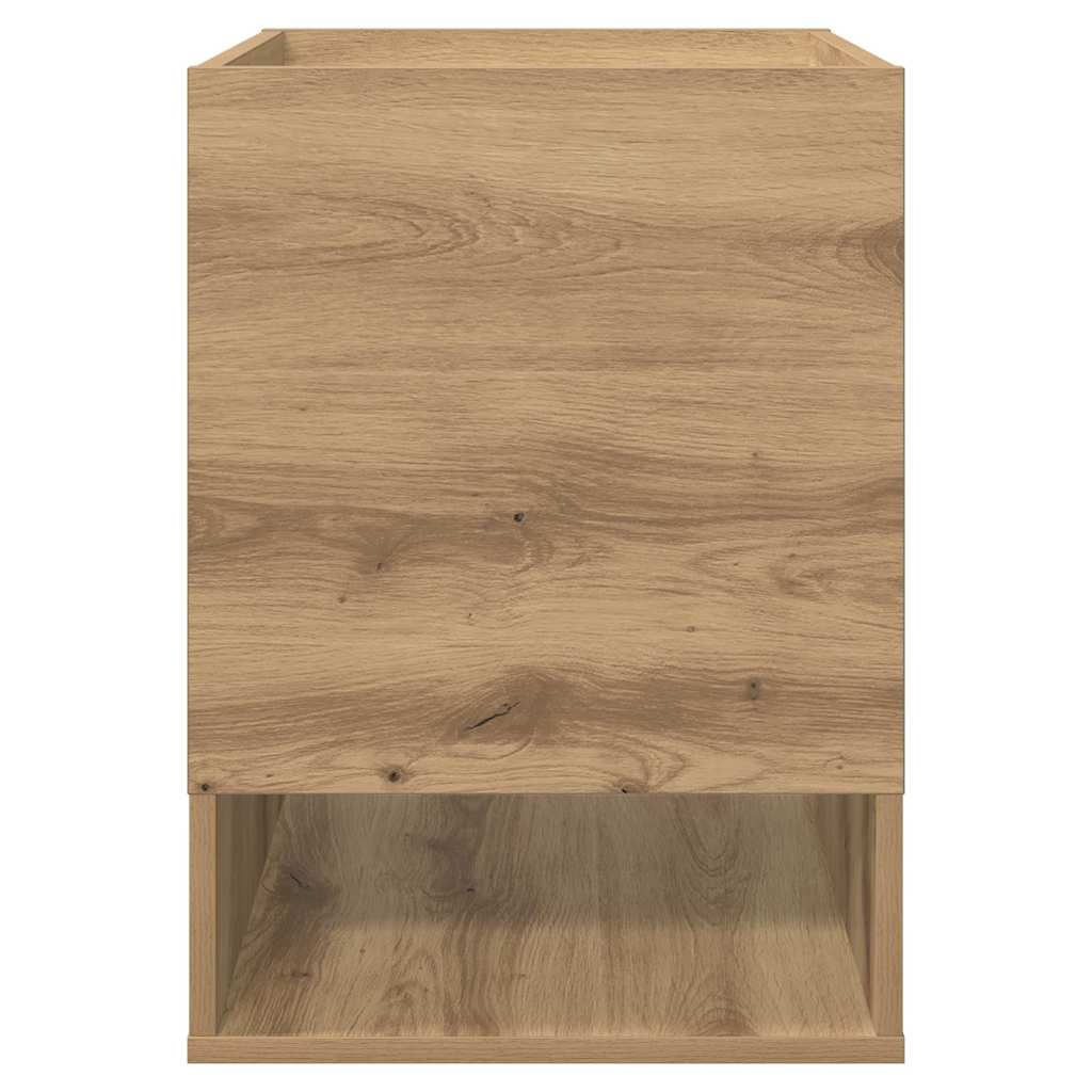 vidaXL Beistelltisch 2 pcs Artisan-Eiche 40 x 40 x 56 cm Holzwerkstoff
