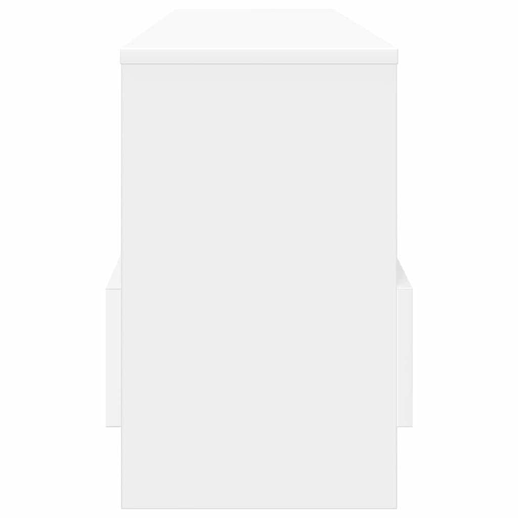 Magazinregal Weiß 102 x 30 x 45 cm