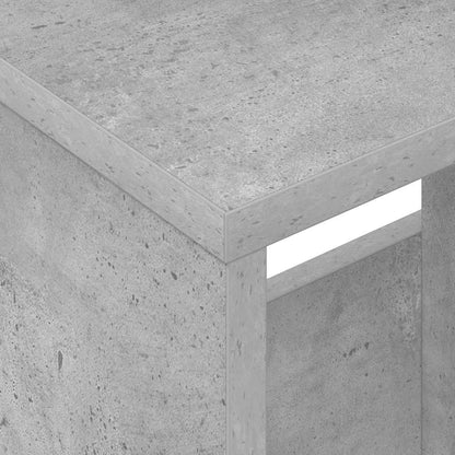 Magazinregal 2 pcs Beton Grau 35 x 30 x 45 cm