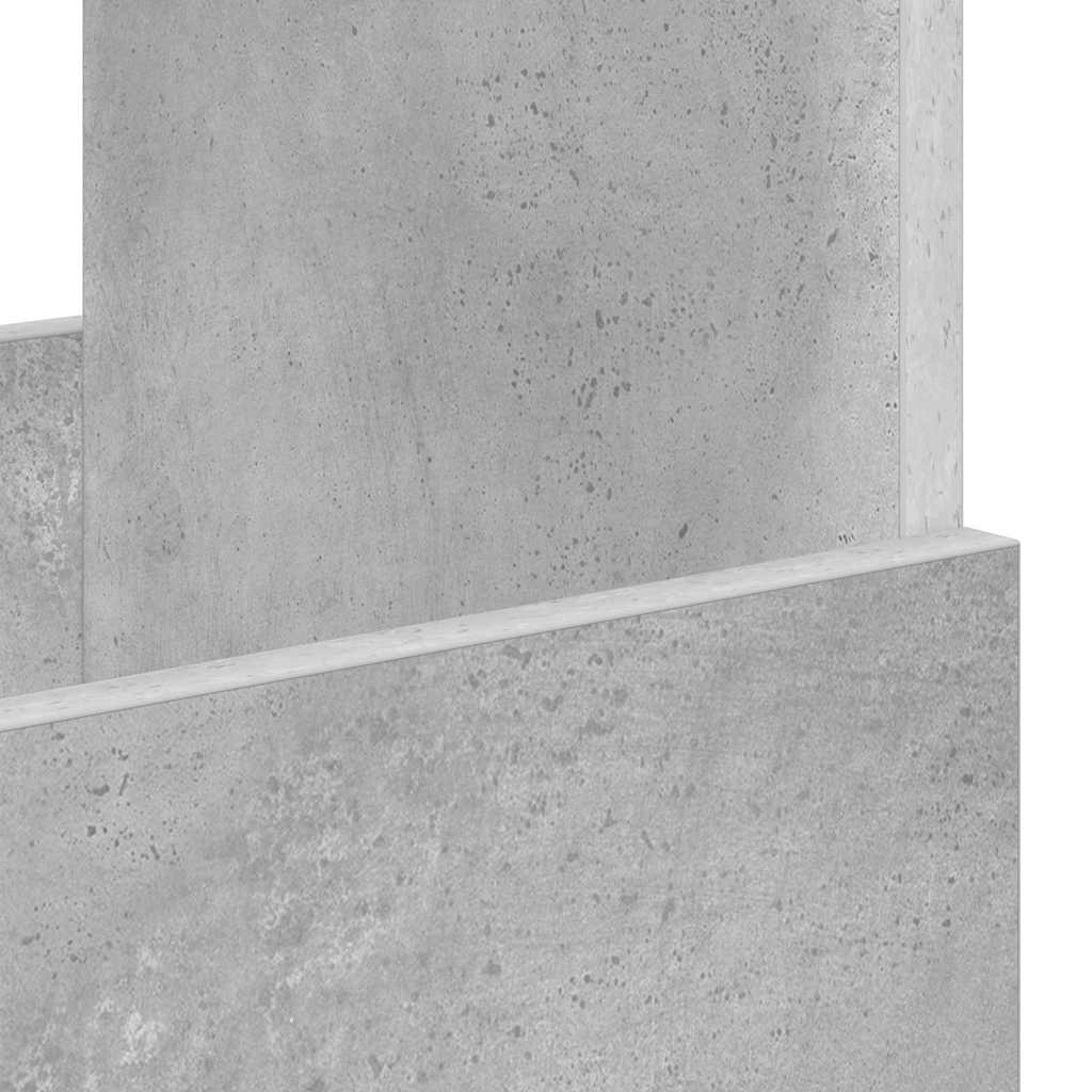 Magazinregal 2 pcs Beton Grau 35 x 30 x 45 cm