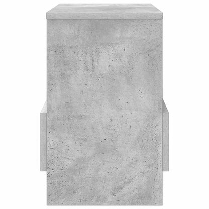 Magazinregal 2 pcs Beton Grau 35 x 30 x 45 cm