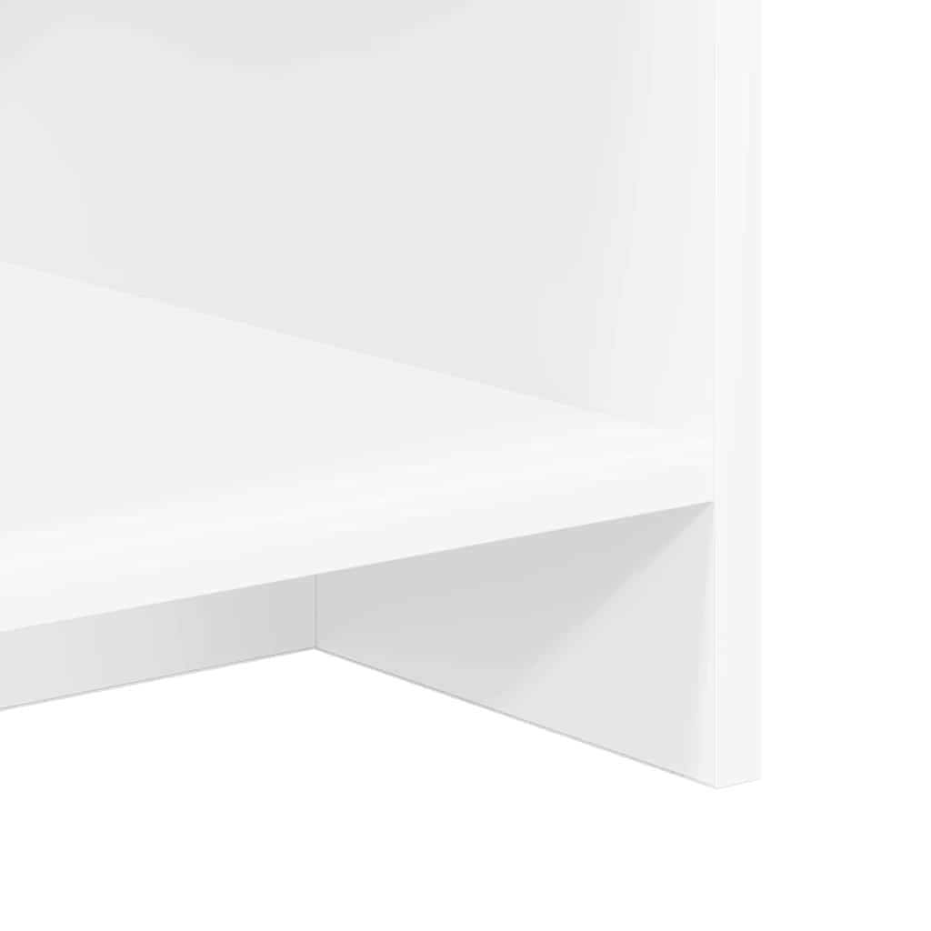 vidaXL TV-Ständer Weiß 102 x 35 x 45 cm Holzwerkstoff