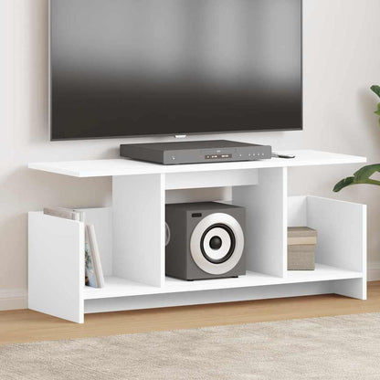vidaXL TV-Ständer Weiß 102 x 35 x 45 cm Holzwerkstoff