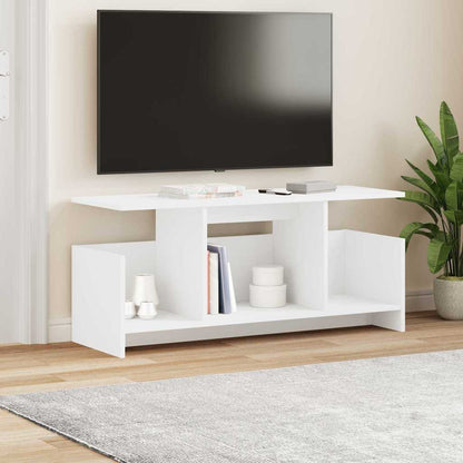 vidaXL TV-Ständer Weiß 102 x 35 x 45 cm Holzwerkstoff
