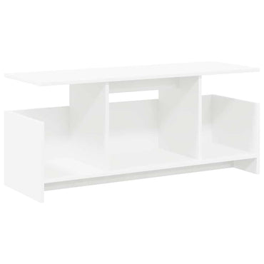 vidaXL TV-Ständer Weiß 102 x 35 x 45 cm Holzwerkstoff