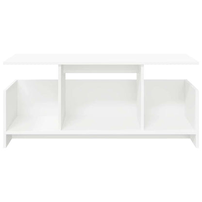 vidaXL TV-Ständer Weiß 102 x 35 x 45 cm Holzwerkstoff