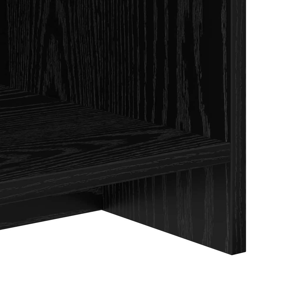 vidaXL TV-Ständer Schwarz Eichen-Optik 102 x 35 x 45 cm Holzwerkstoff