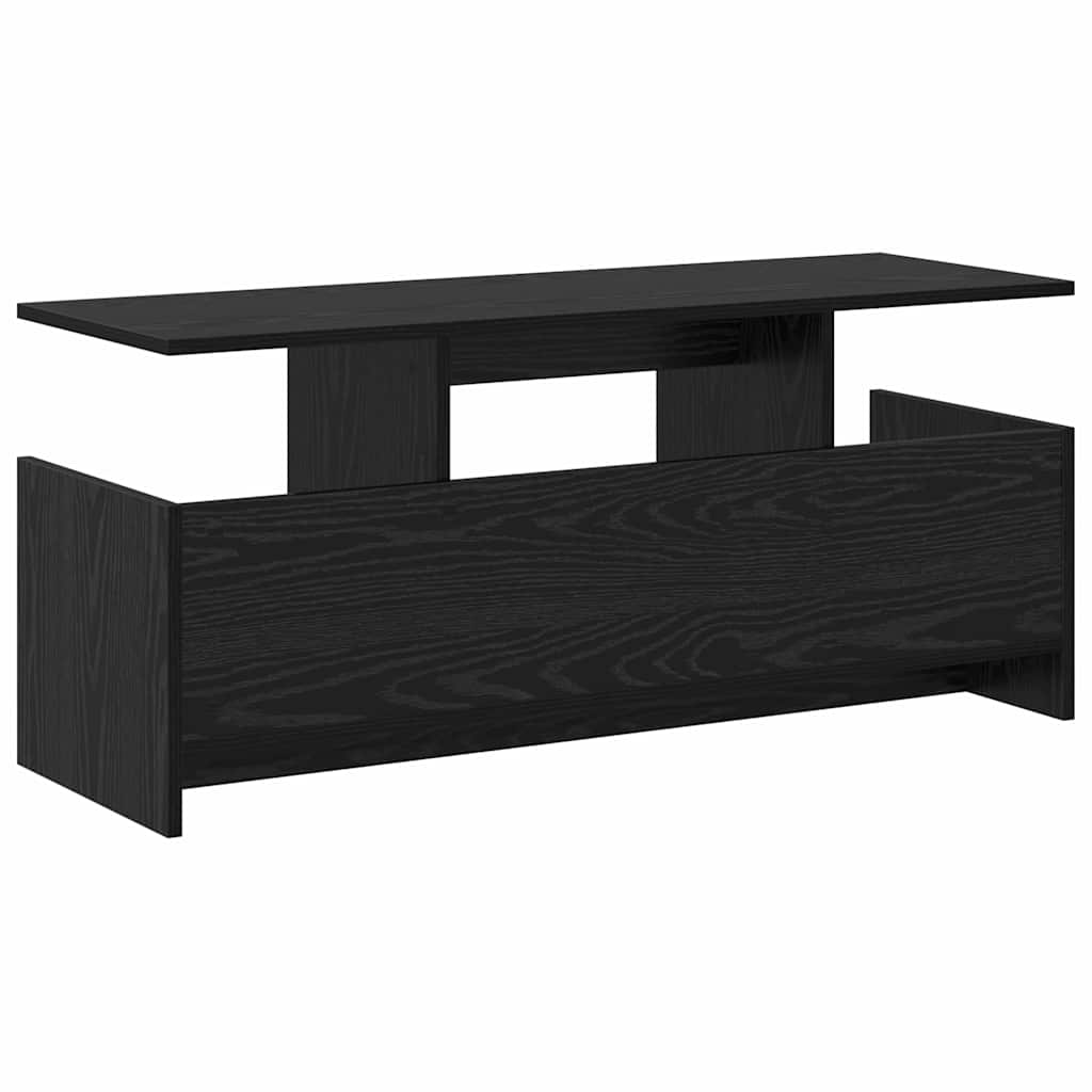 vidaXL TV-Ständer Schwarz Eichen-Optik 102 x 35 x 45 cm Holzwerkstoff
