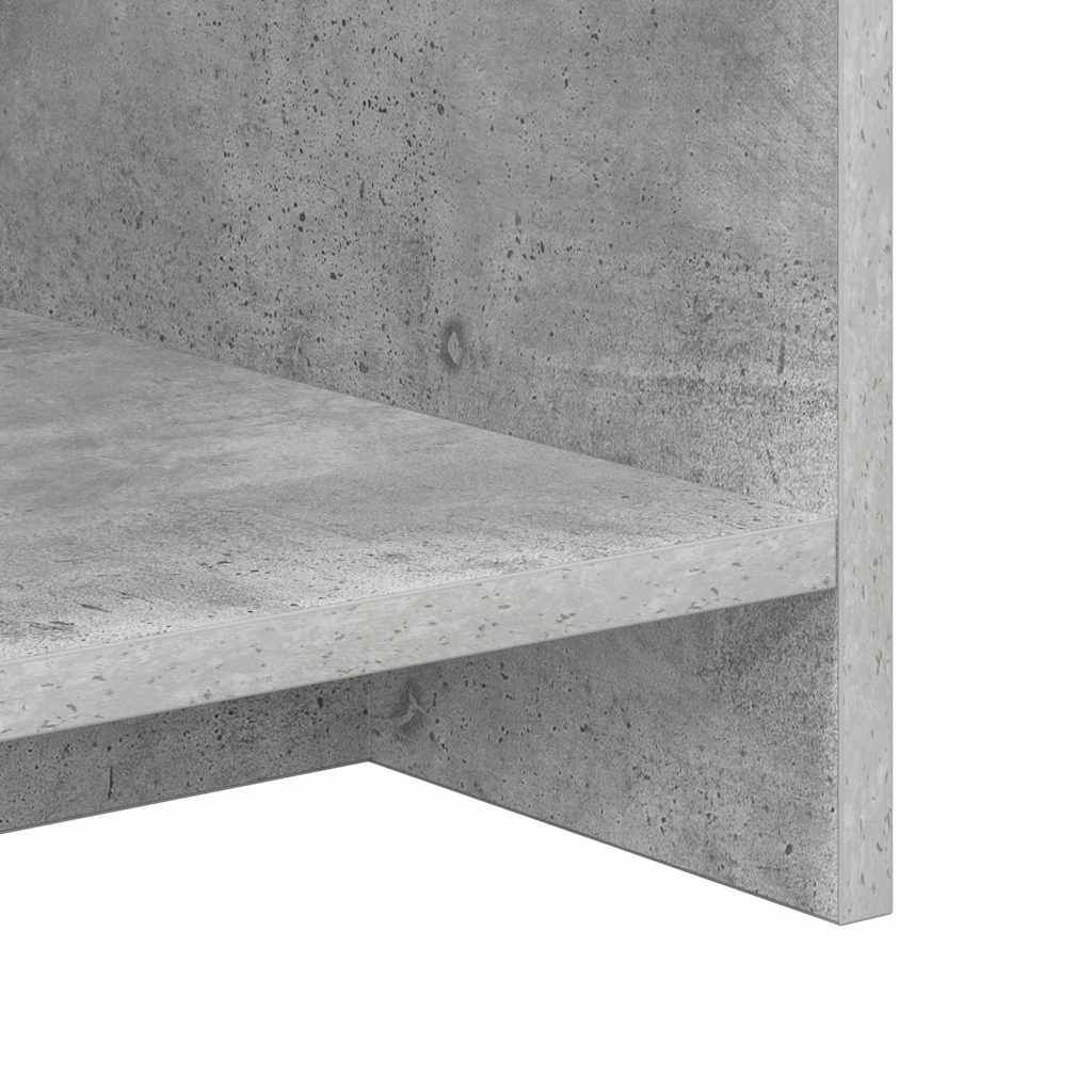 vidaXL TV-Ständer Beton Grau 102 x 35 x 45 cm Holzwerkstoff