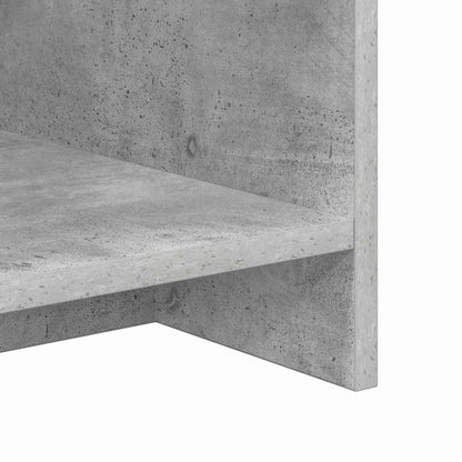 vidaXL TV-Ständer Beton Grau 102 x 35 x 45 cm Holzwerkstoff