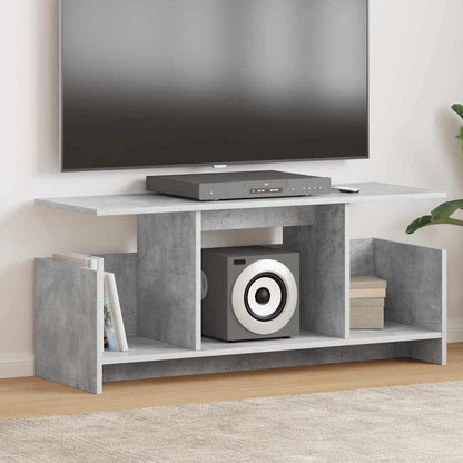 vidaXL TV-Ständer Beton Grau 102 x 35 x 45 cm Holzwerkstoff