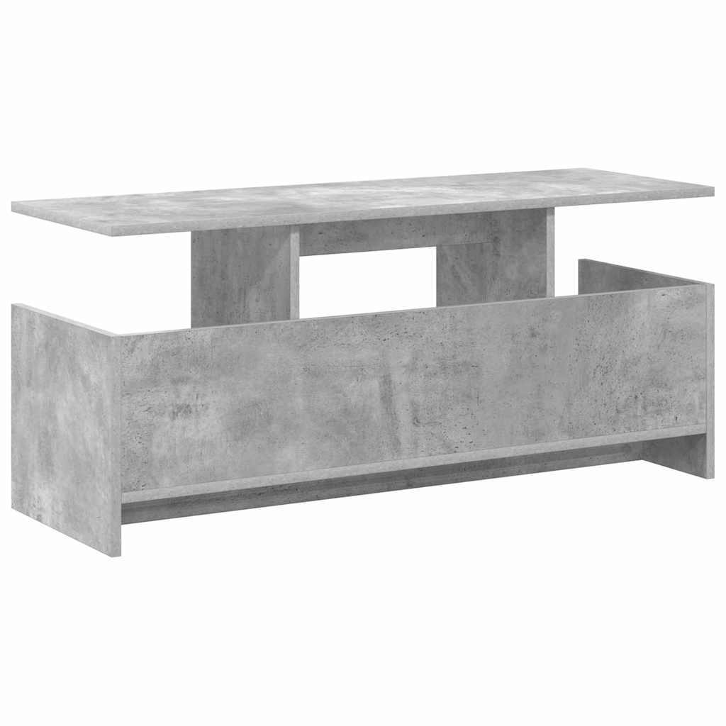 vidaXL TV-Ständer Beton Grau 102 x 35 x 45 cm Holzwerkstoff