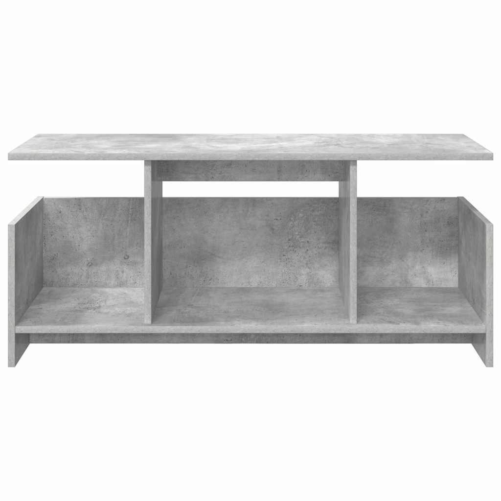 vidaXL TV-Ständer Beton Grau 102 x 35 x 45 cm Holzwerkstoff