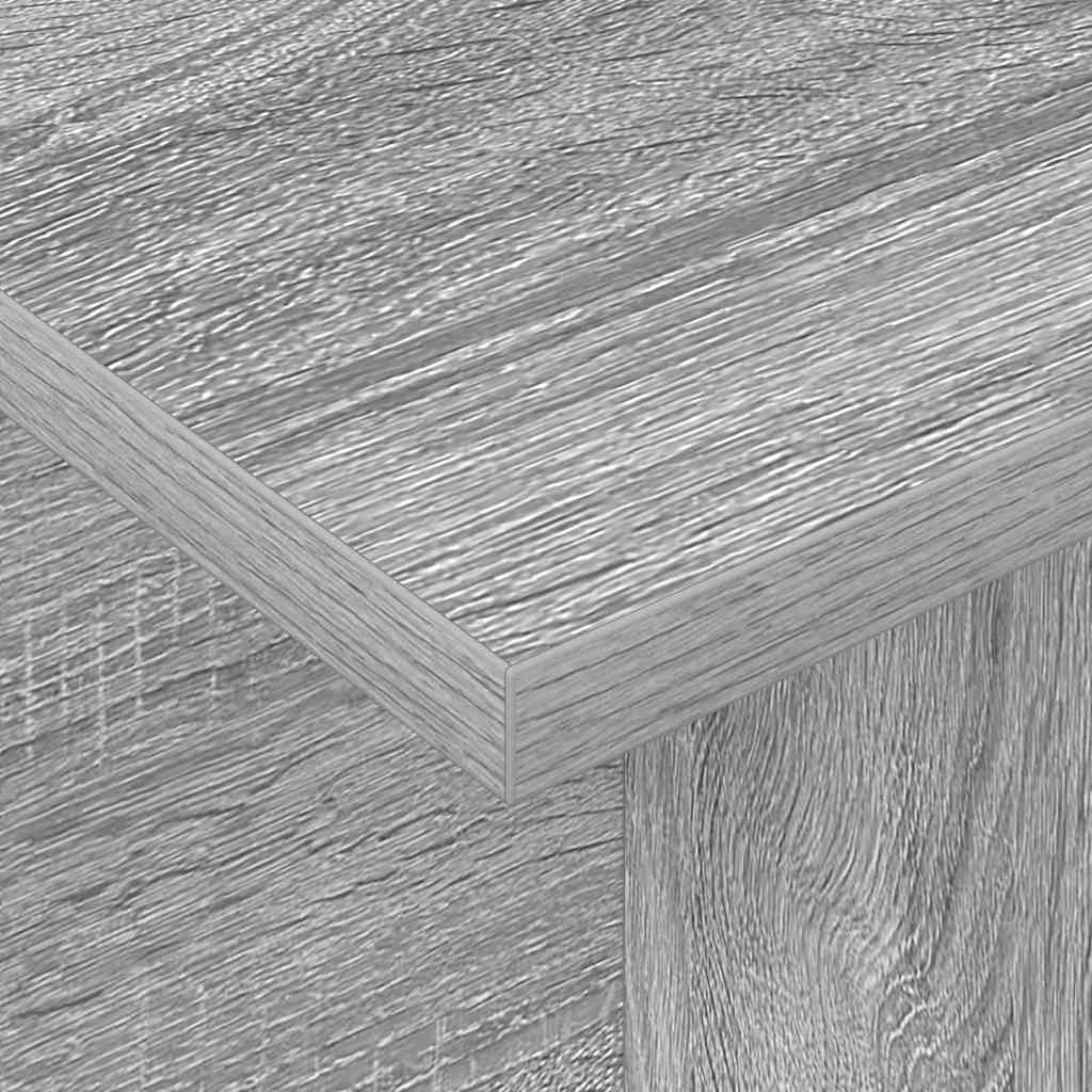vidaXL TV-Ständer Graues Sonoma 102 x 35 x 45 cm Holzwerkstoff