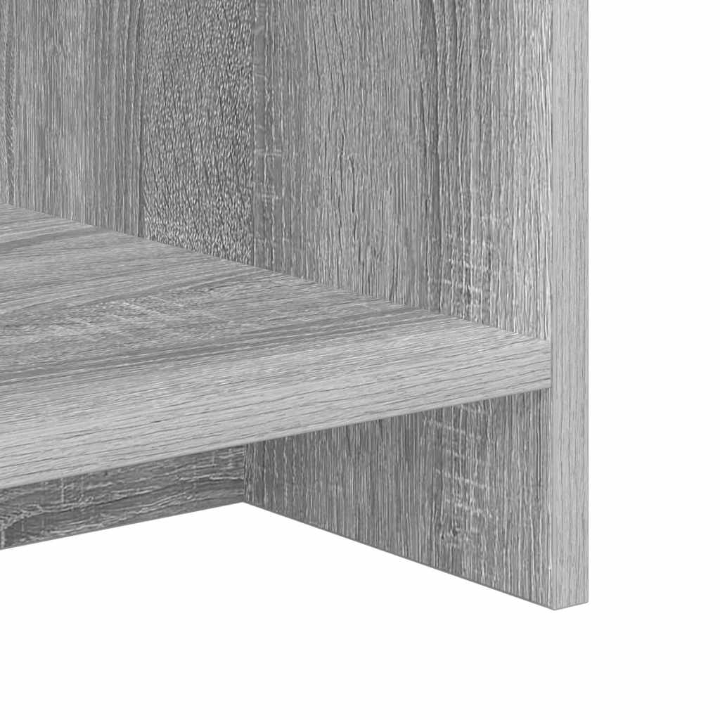 vidaXL TV-Ständer Graues Sonoma 102 x 35 x 45 cm Holzwerkstoff